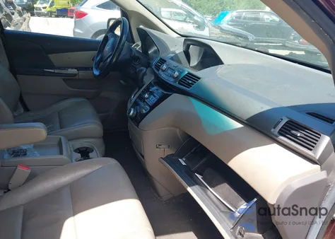 2011 Honda Odyssey Ex-L from USA, damaged, VIN 5FNRL5H69BB078950